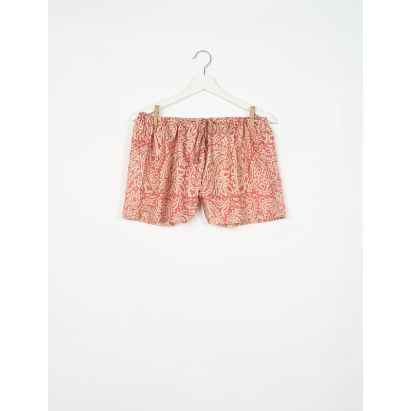 Shorts - Orange Paisley