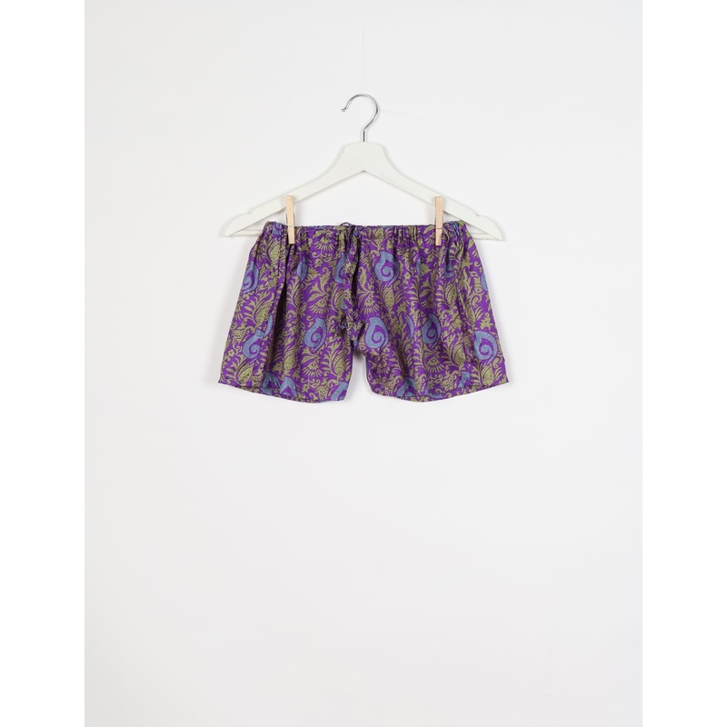 Shorts - Purple Paisley