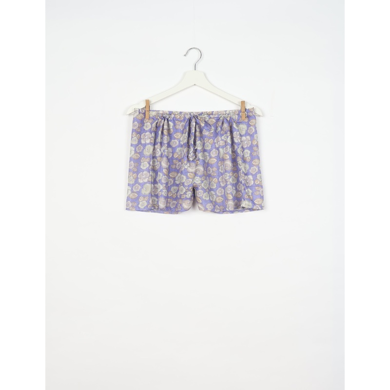 Shorts - Purple Tropical