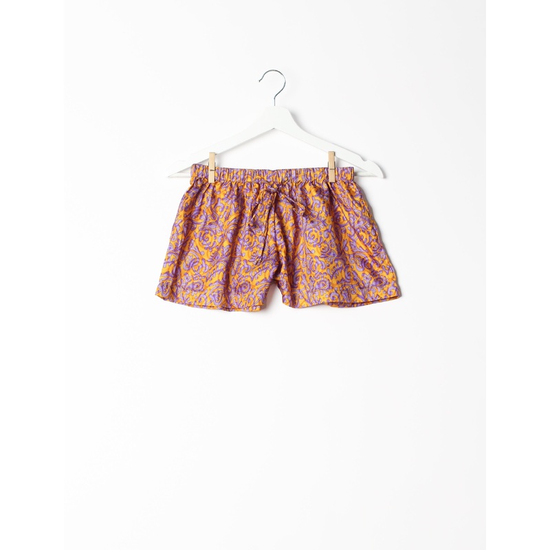 Shorts - Yellow Ethnic