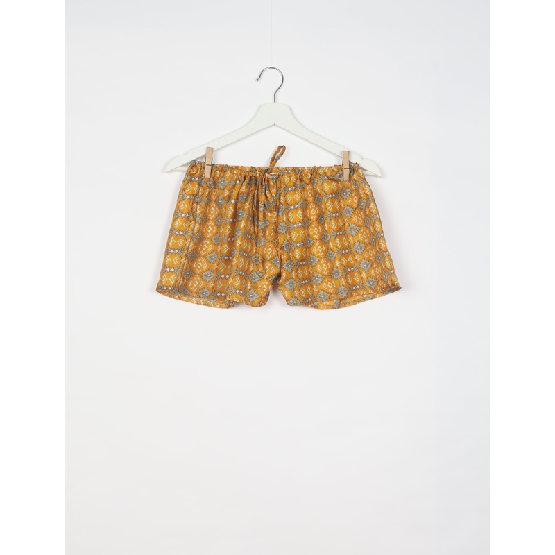 Shorts - Yellow Geometric