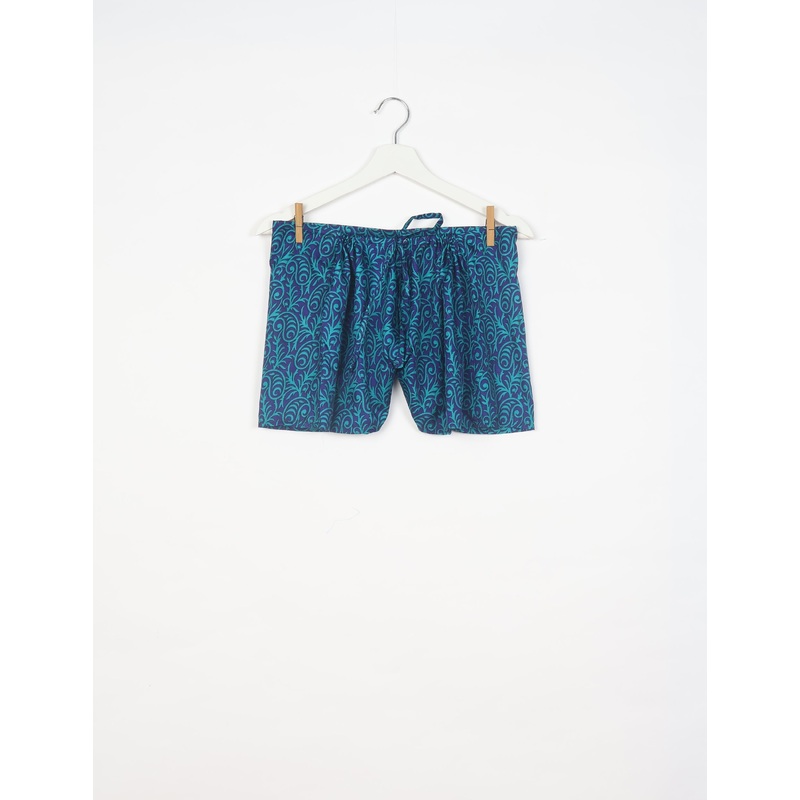 Shorts - Blue Paisley