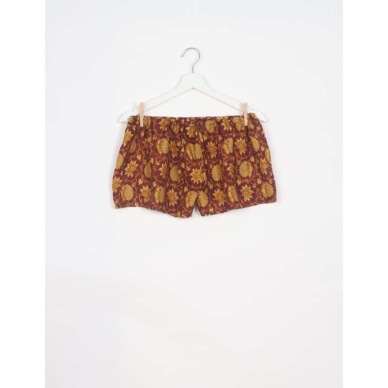 Shorts - Brown Floral