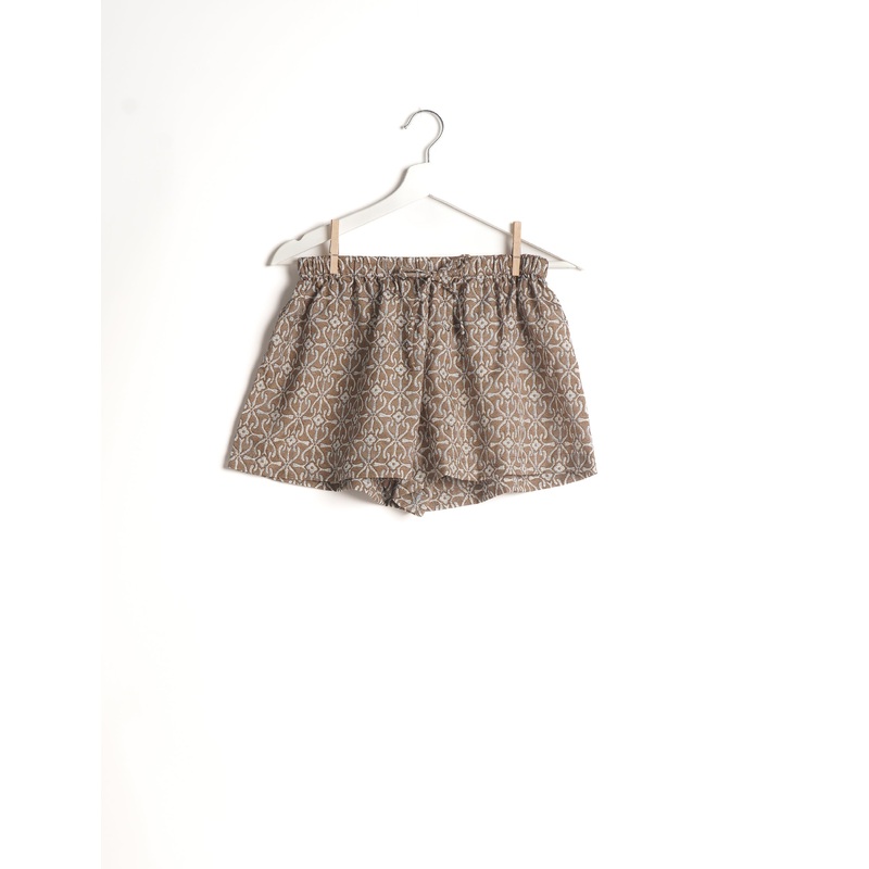Shorts - Brown Indian Ethnic