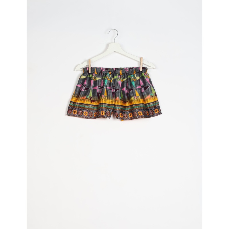 Shorts - Grey Abstract