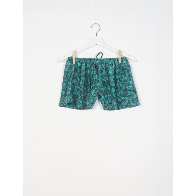 Shorts - Grey Leaves