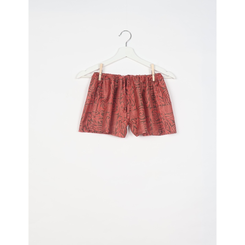 Shorts - Orange Abstract