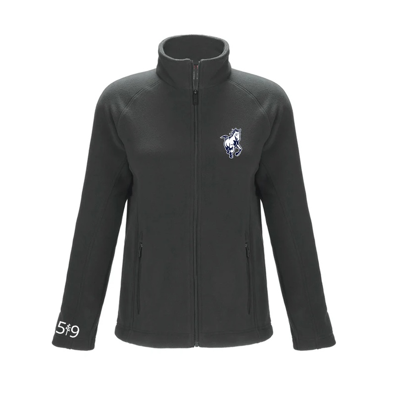 PARKSIDE EMBROIDERED MICROFLEECE JACKET (WOMENS)