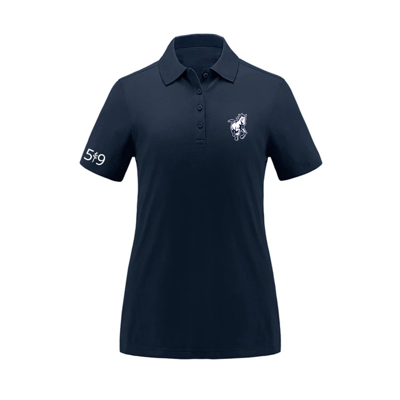 PARKSIDE EMBROIDERED PIQUE POLO (WOMENS)