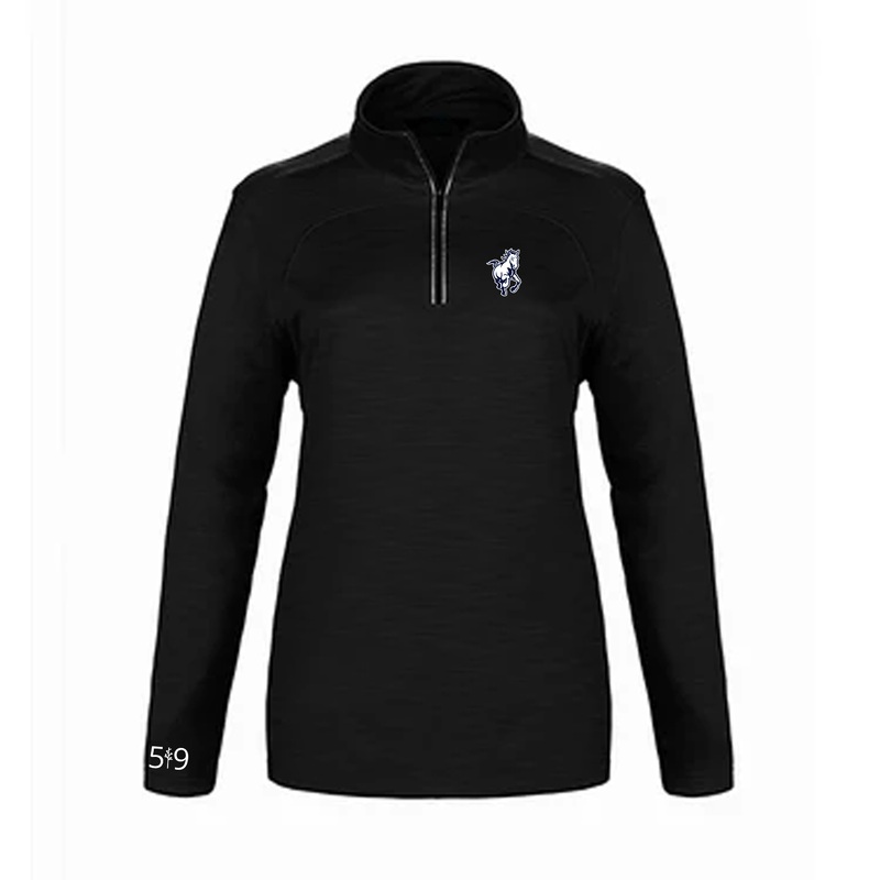 PARKSIDE EMBROIDERED PREMIUM ATHLETIC 1/4 ZIP (WOMENS)