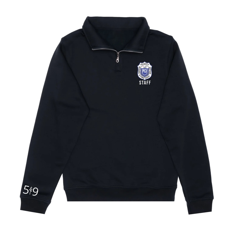 PARKSIDE STAFF CREST 1/4 ZIP (UNISEX)