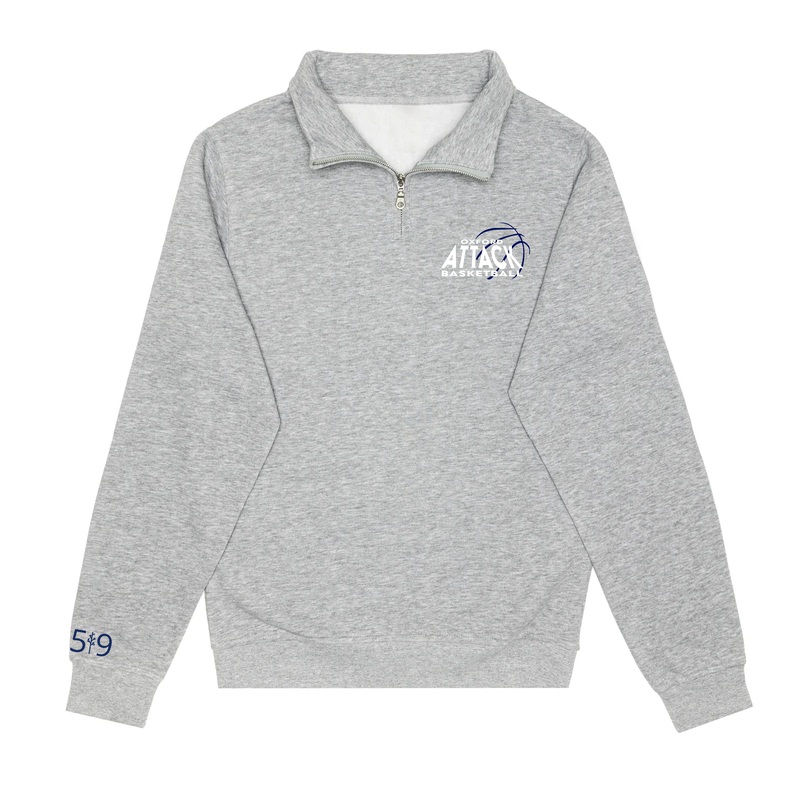 OXFORD ATTACK EMBROIDERED 1/4 ZIP (YOUTH)