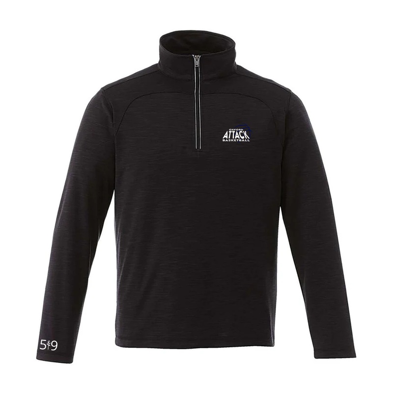 OXFORD ATTACK EMBROIDERED PREMIUM ATHLETIC 1/4 ZIP (MENS)