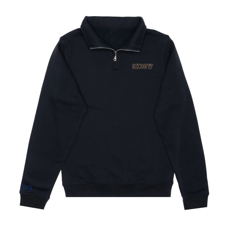 OXBOW EMBROIDERED 1/4 ZIP (UNISEX)