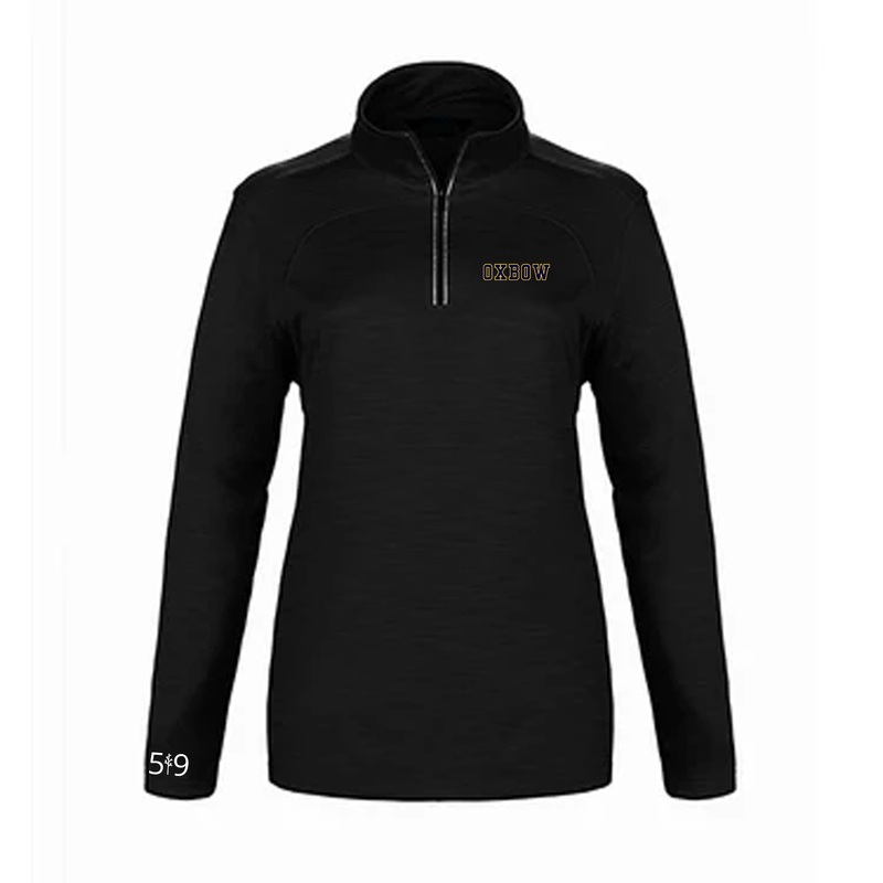 OXBOW EMBROIDERED PREMIUM ATHLETIC 1/4 ZIP (WOMENS)