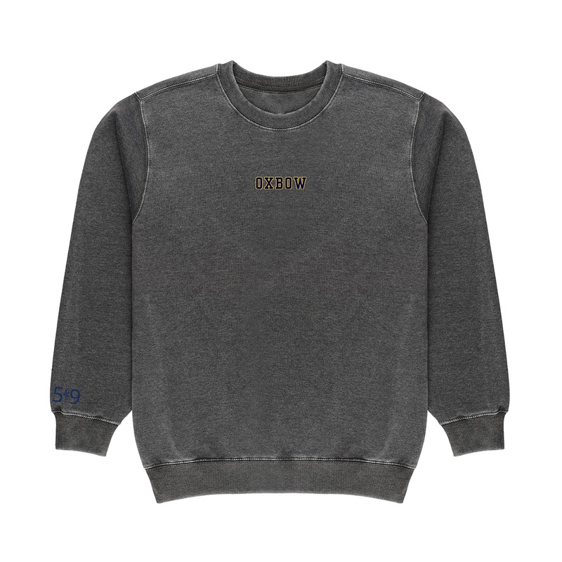 OXBOW EMBROIDERED VINTAGE CREW (UNISEX)
