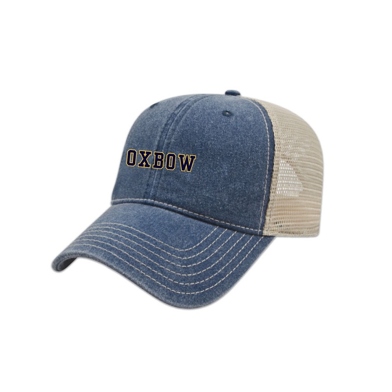 OXBOW EMBROIDERED VINTAGE TRUCKER CAP