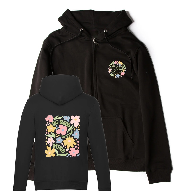 BE KIND TO YOUR MIND ZIP-UP (UNISEX)