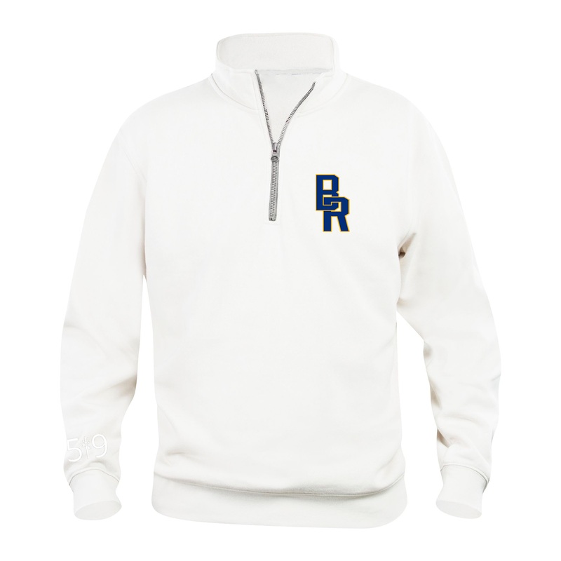 BEAL 'BR' EMBROIDERED 1/4 ZIP (UNISEX)