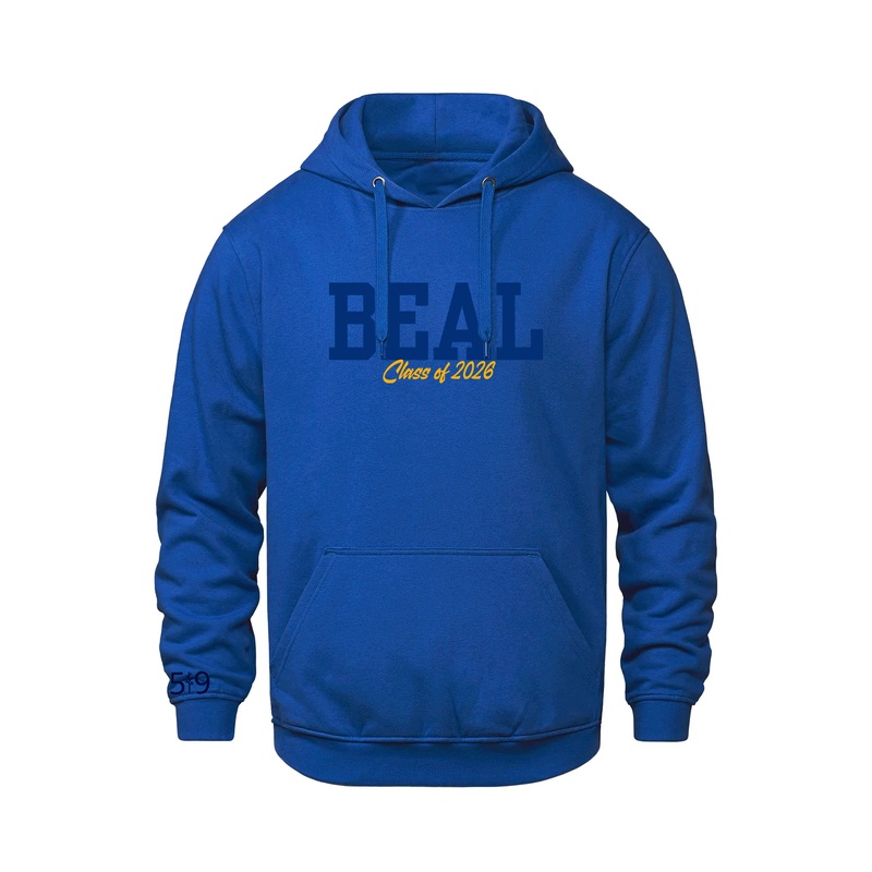 BEAL CLASS OF 2026 EMBROIDERED HOODIE (UNISEX)