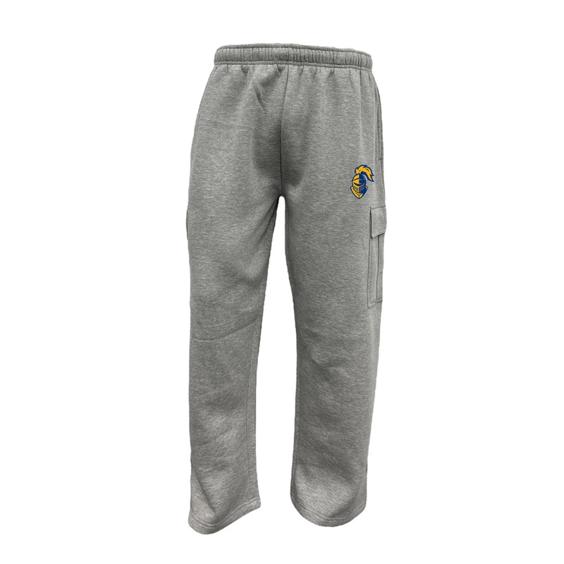 BEAL EMBROIDERED CARGO SWEATPANTS (UNISEX)