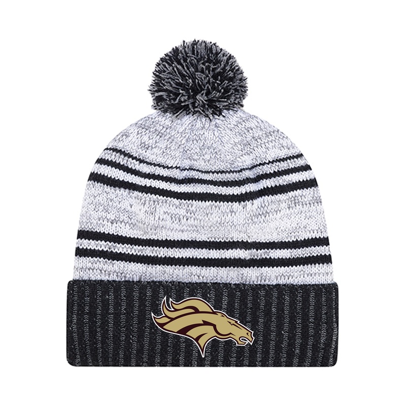 BANTING EMBROIDERED POM-POM TOQUE