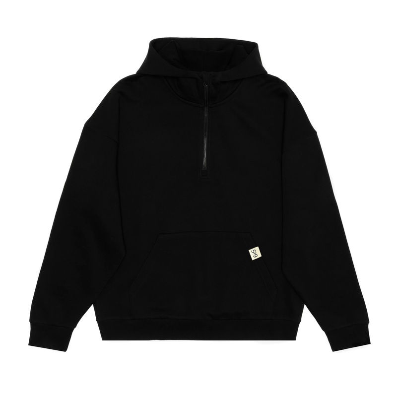 BASIC SCUBA 1/2 ZIP HOODIE (UNISEX)