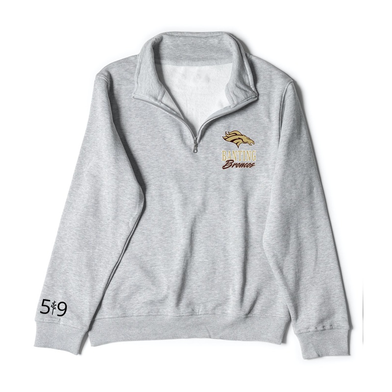 BANTING BRONCOS SIGNATURE 1/4 ZIP (UNISEX)