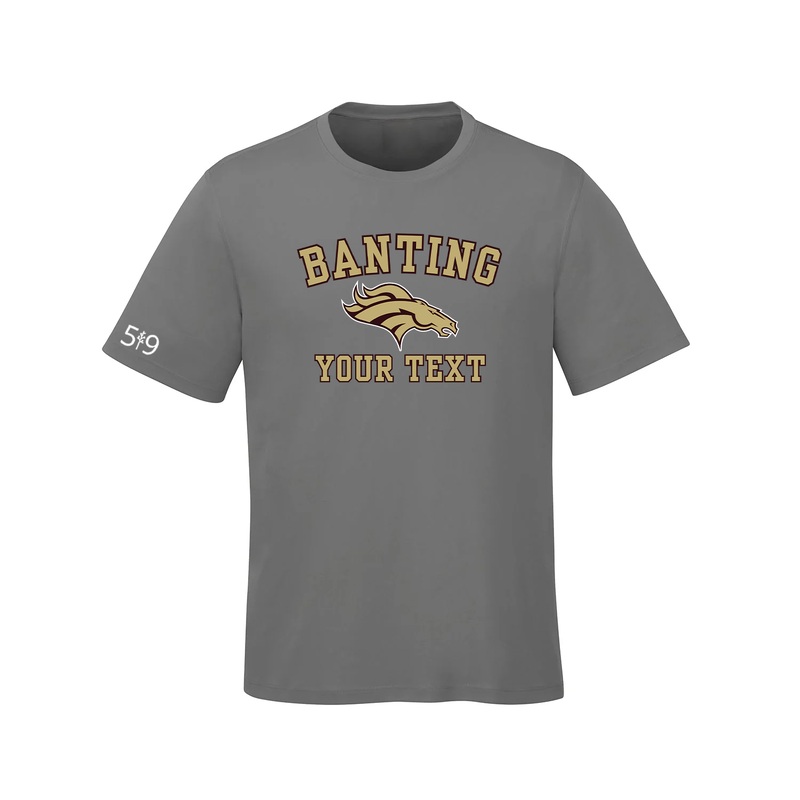 BANTING CUSTOMIZABLE ATHLETIC TEE (MENS)