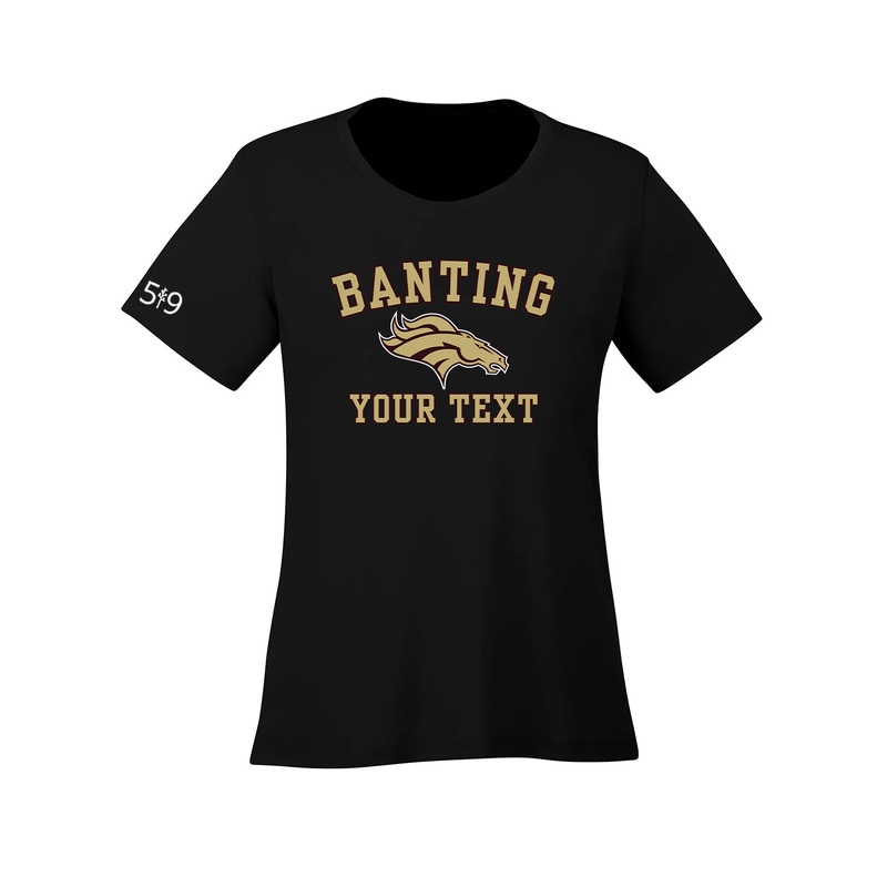 BANTING CUSTOMIZABLE ATHLETIC TEE (WOMENS)