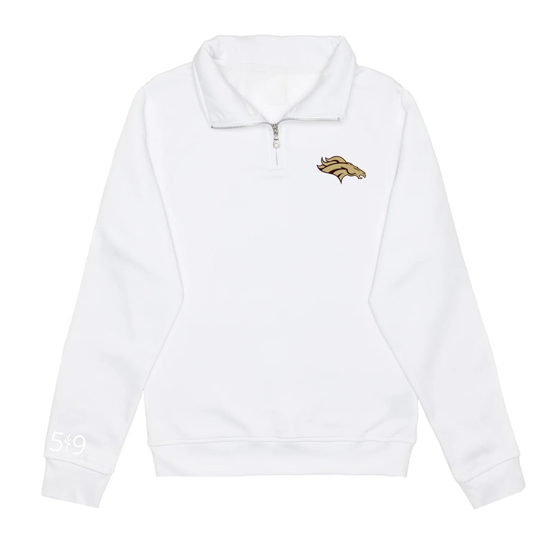 BANTING EMBROIDERED 1/4 ZIP (UNISEX)