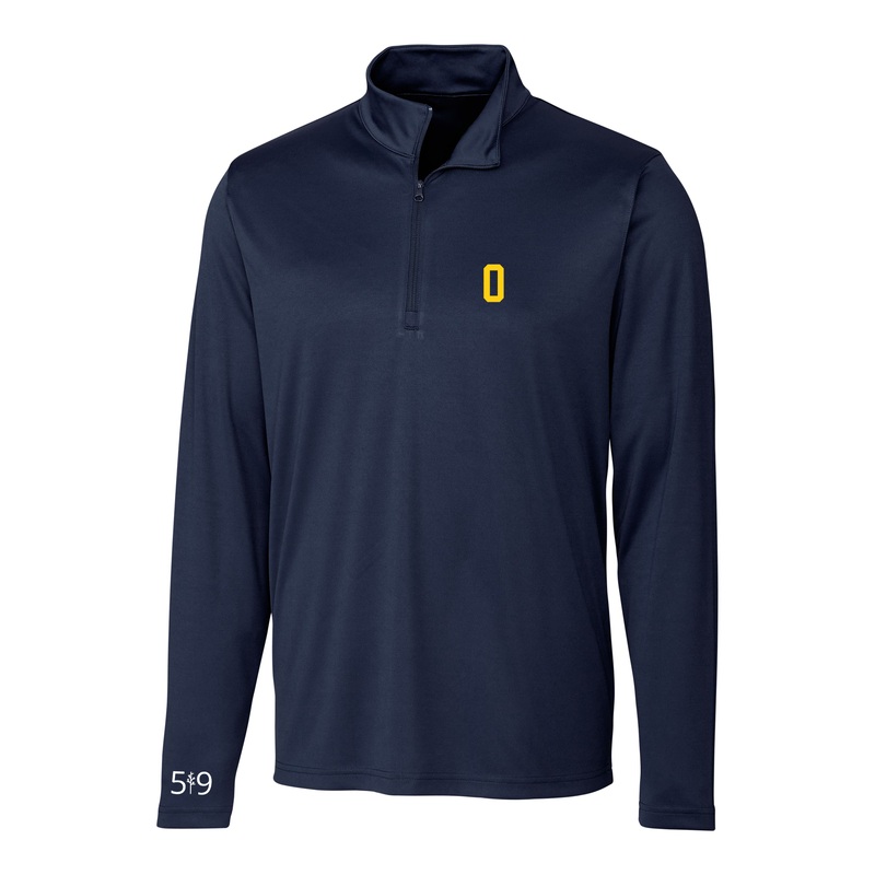 OLD NORTH EMBROIDERED ATHLETIC 1/4 ZIP (MENS)