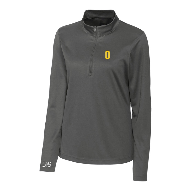 OLD NORTH EMBROIDERED ATHLETIC 1/4 ZIP (WOMENS)