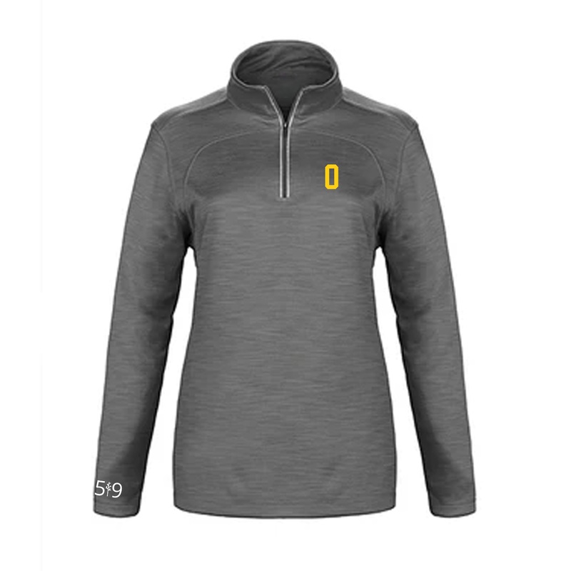 OLD NORTH EMBROIDERED PREMIUM ATHLETIC 1/4 ZIP (WOMENS)
