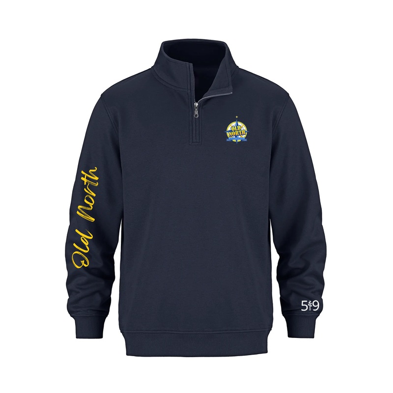 OLD NORTH SIGNATURE SLEEVE 1/4 ZIP (UNISEX)