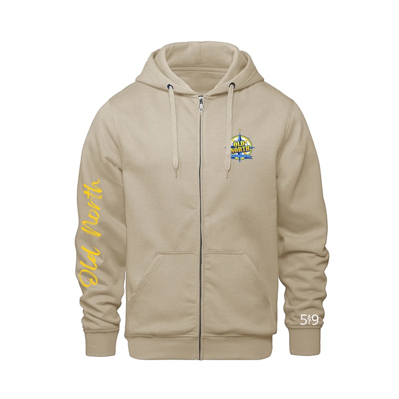 OLD NORTH SIGNATURE SLEEVE ZIP-UP (UNISEX)