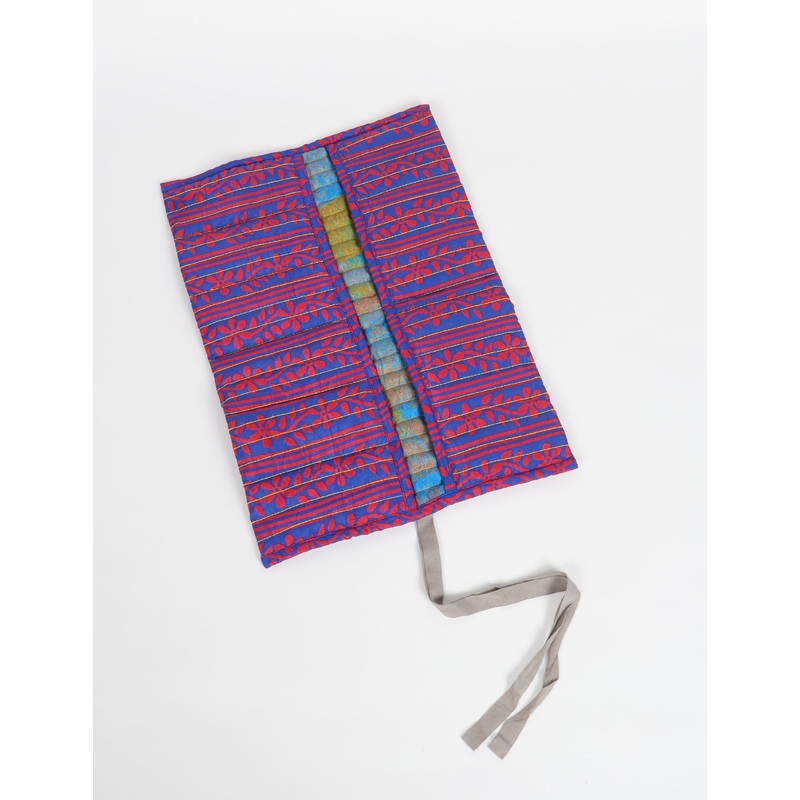 Roll-up Organiser - Purple Floral