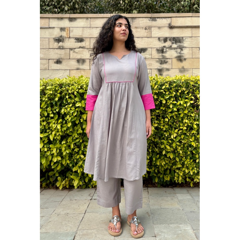 Zoya A-line Kurta Set