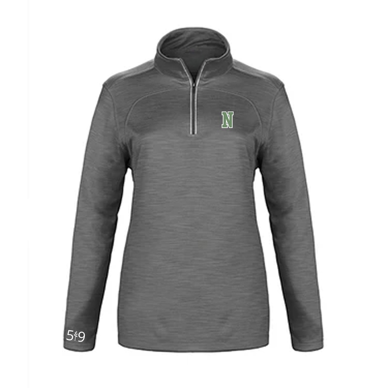 NORTHWEST EMBROIDERED PREMIUM ATHLETIC 1/4 ZIP (WOMENS)