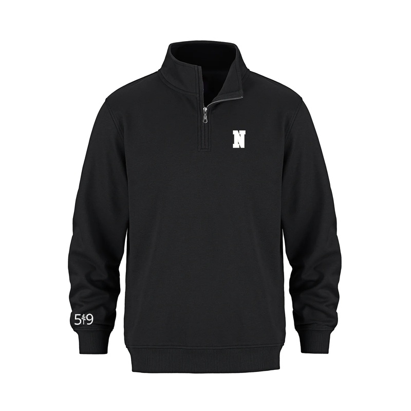 NORTHWEST WHITEOUT EMBROIDERED 1/4 ZIP (UNISEX)