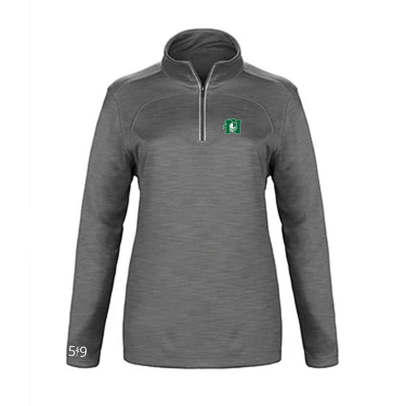 NORTHRIDGE EMBROIDERED PREMIUM ATHLETIC 1/4 ZIP (WOMENS)