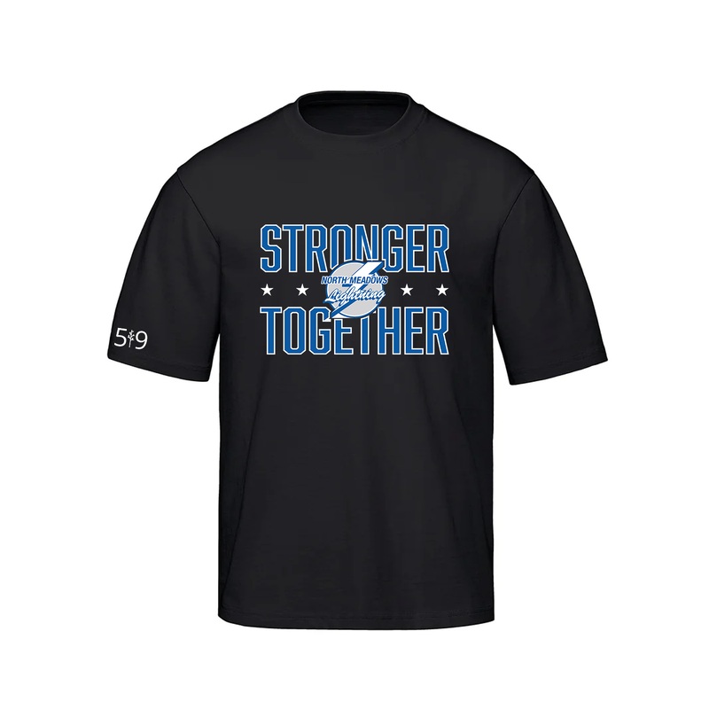 NORTH MEADOWS STRONGER TOGETHER OVERSIZED TEE (UNISEX)