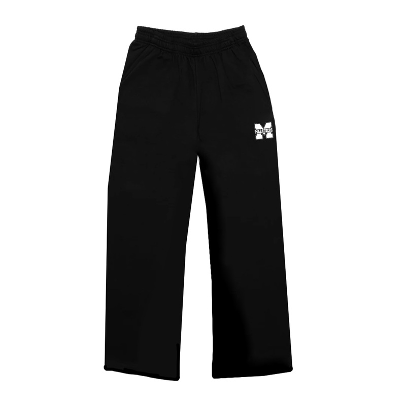 NORTH MIDDLESEX EMBROIDERED WIDE LEG SWEATPANTS (UNISEX)