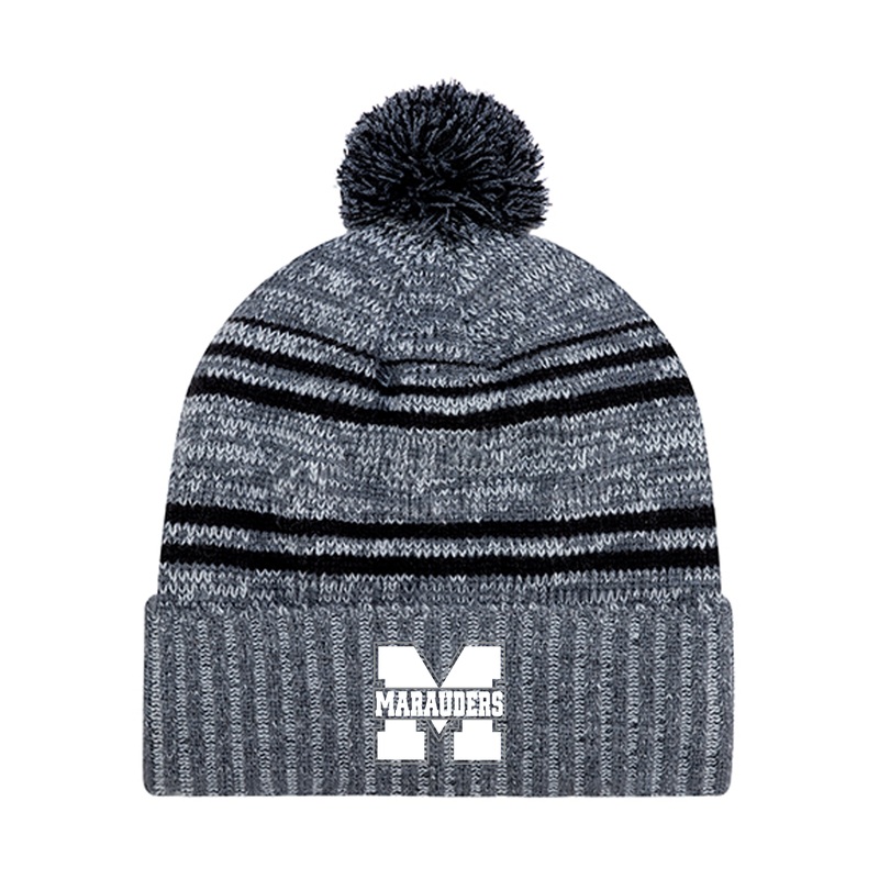 NMDHS EMBROIDERED POM POM TOQUE