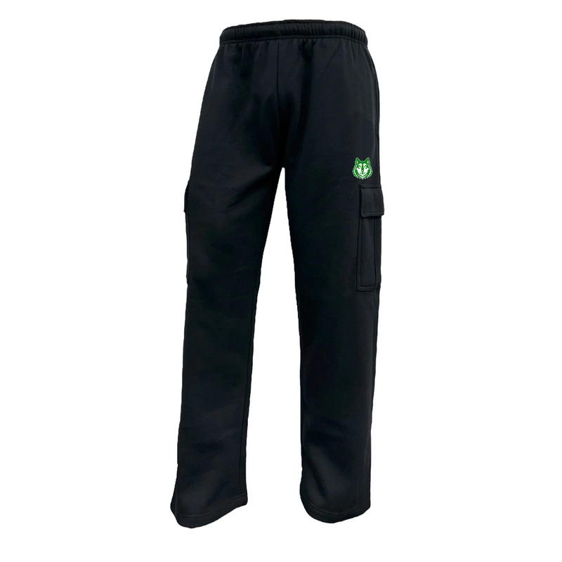 NICHOLAS WILSON EMBROIDERED CARGO SWEATPANTS (UNISEX)