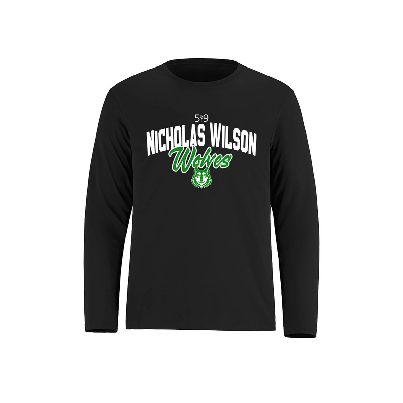 NICHOLAS WILSON WOLVES SIGNATURE ATHLETIC LONG SLEEVE (YOUTH)
