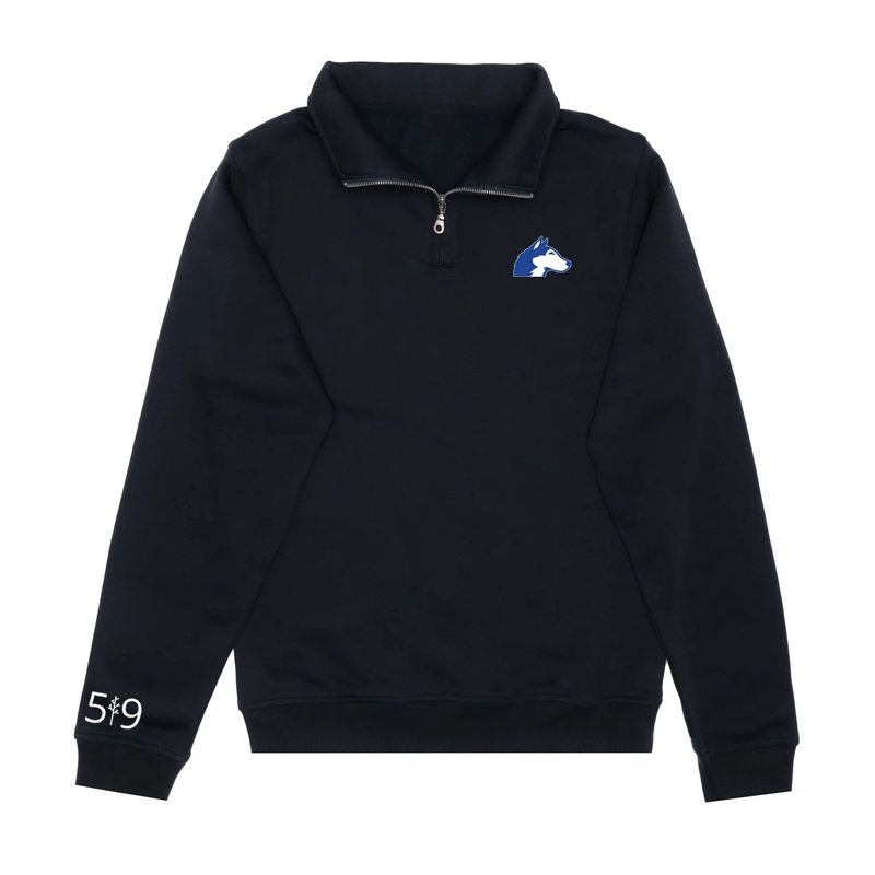 NEW SARUM EMBROIDERED 1/4 ZIP (YOUTH)