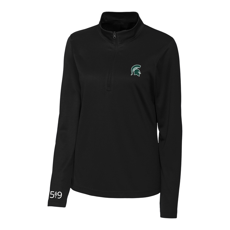 MTS EMBROIDERED ATHLETIC 1/4 ZIP (WOMENS)