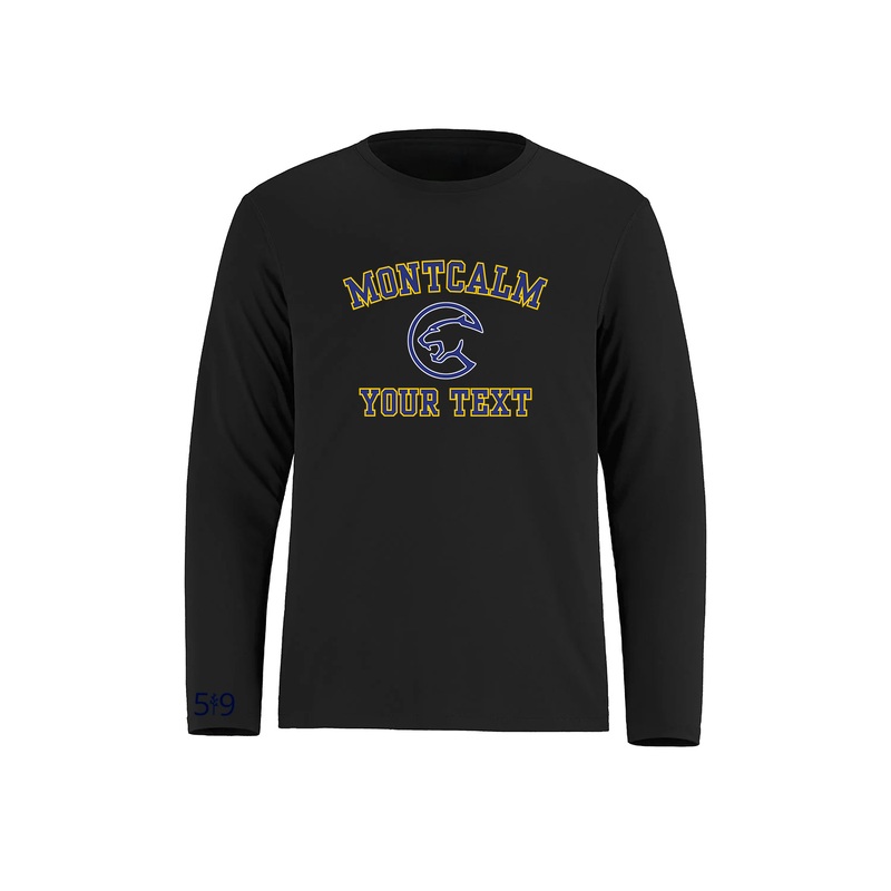 MONTCALM CUSTOMIZABLE ATHLETIC LONG SLEEVE (UNISEX)