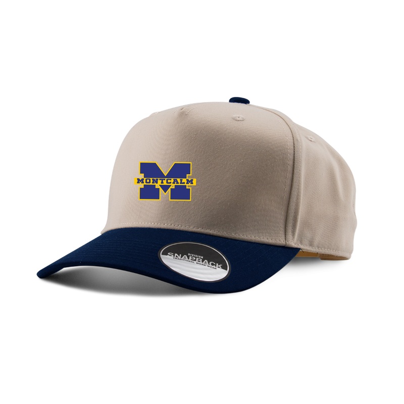 MONTCALM EMBROIDERED TWO-TONE PANEL CAP